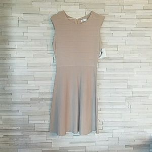Calvin Klein Structured Knit Dress NWT